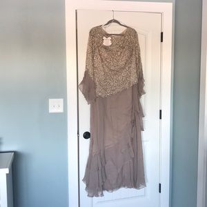 Brand New Cameron Blake Mother of the Bride dress